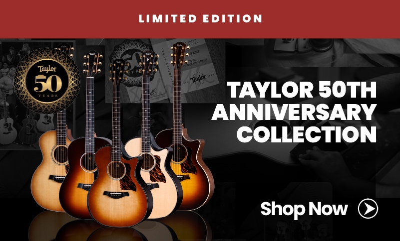 Taylor 50th Anniversary Guitars